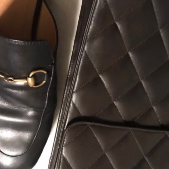 Authentic Gorgeous Vintage Chanel Briefcase Gold hardware - Picture 8 of 16